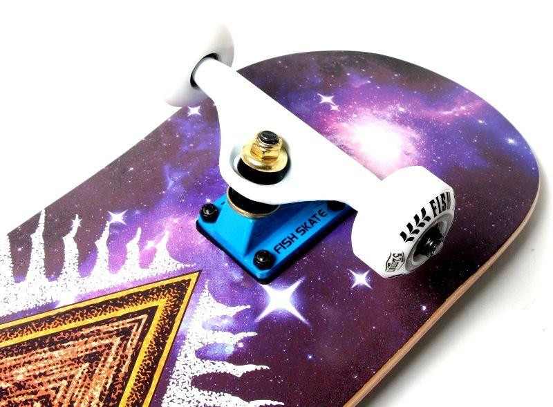 Скейт дерев'яний FISH "Піраміда", навантаження до 90 кг. Одеса - фото 4