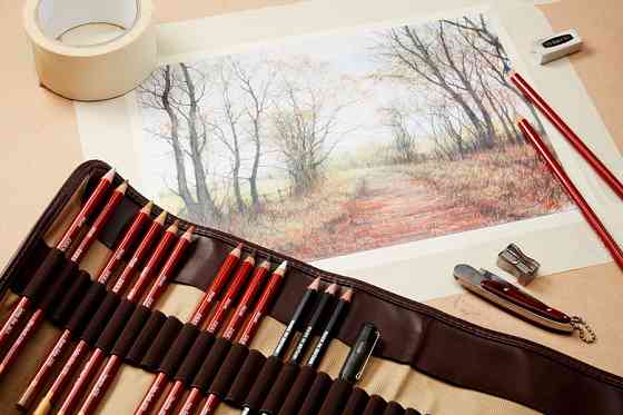 Карандаши для рисунка Drawing 12шт Derwent Киев