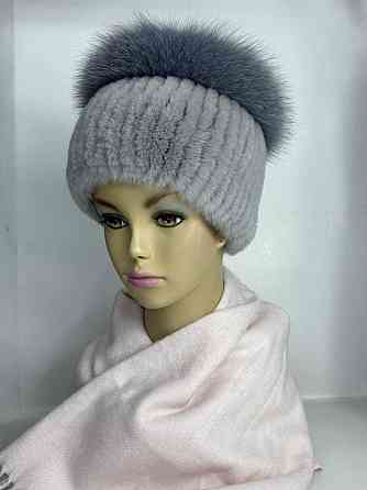 Шапка хутряна жіноча кубанка Медея Графітовий Харків