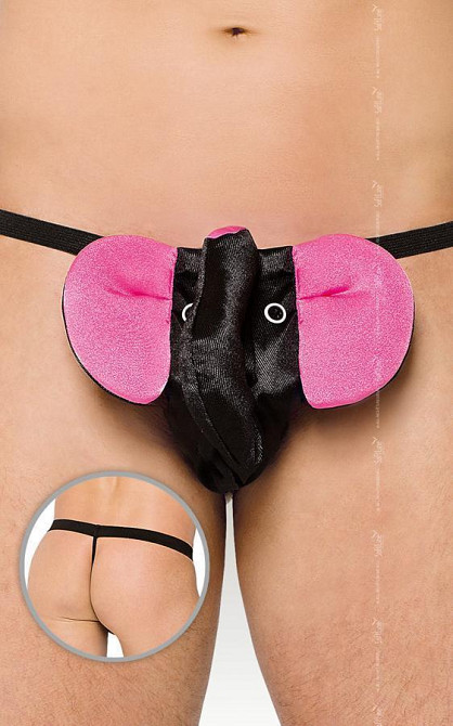 Чоловічі стрінги - Thong 4445 - black, S-L Sex Aura Київ - фото 1