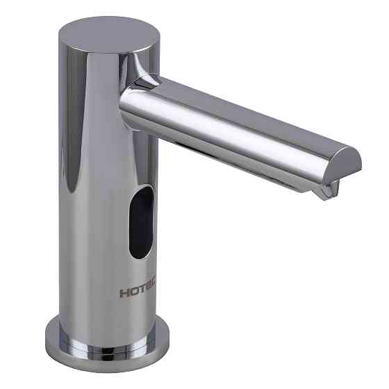 Дозатор рідкого мила сенсорний на умивальник HOTEC 13.515-DC/AC 220V/240V трансфор,,латунь,1000мл Тернопіль