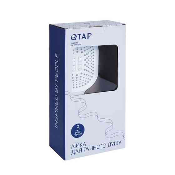 Лейка для ручного душа Qtap Rucni 140*110 мм QTRUC125CRM45960 Chrome Киев