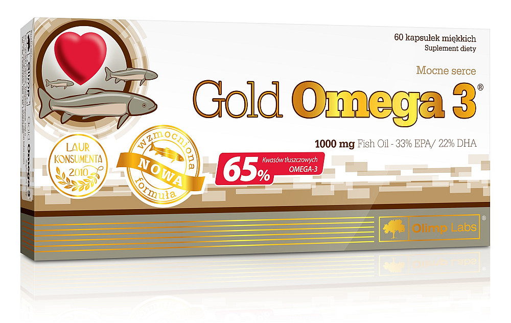 Омега-3 OLIMP Gold Omega-3 65 % 60 caps Луцк - изображение 1