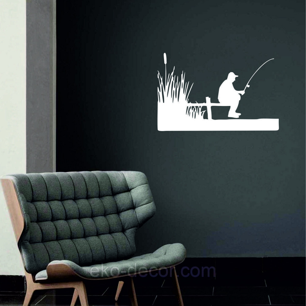 Декоративне настінне Панно «Рибак», Декор на стіну Київ - фото 2