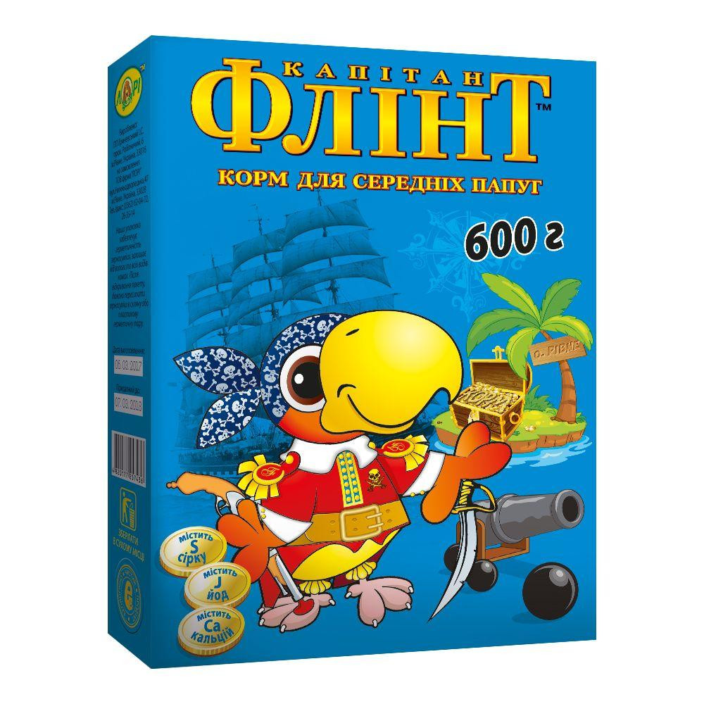 Корм для средних попугаев Флинт корм для птиц 600 г, Лори Винница - изображение 2