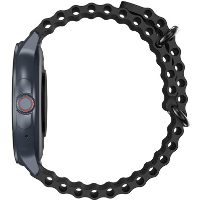 Смарт-часы Havit HV-M9046 IP68 Bluetooth Call Black (HV-M9046 Black) Винница - изображение 4