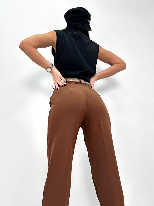 Класичні вкорочені брюки "Prime" оптом | Норма Київ - фото 7