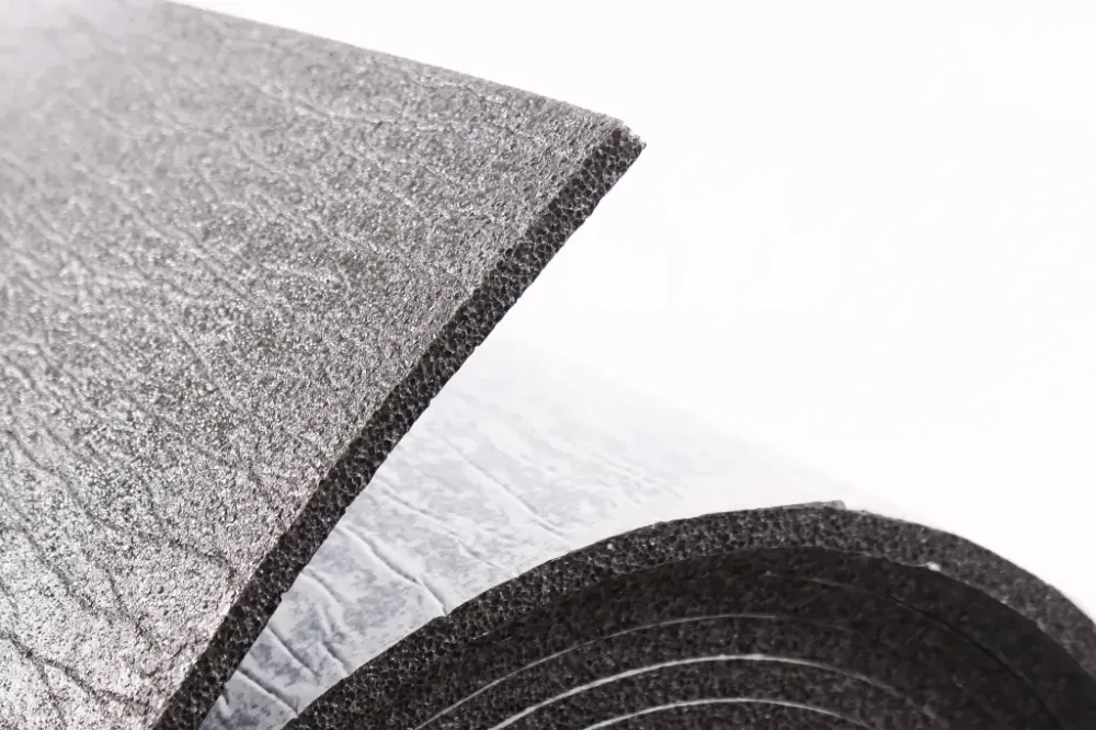 Шумоизоляция шумо-теплоизоляционная Polifoam 1000*1000*8.0 мм самокл. метал. Винница - изображение 2