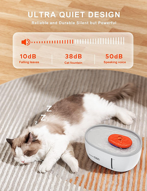 Поїлка фонтан SoofPet S1 Луцк - изображение 3