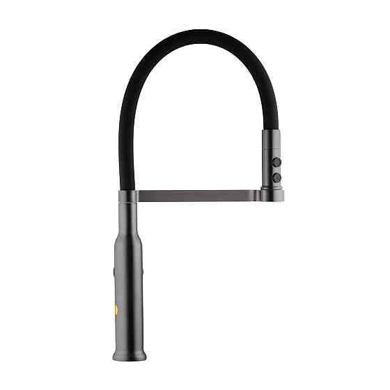 Смеситель для кухни Kroner KRP Ersel - GRP03112BLK Киев