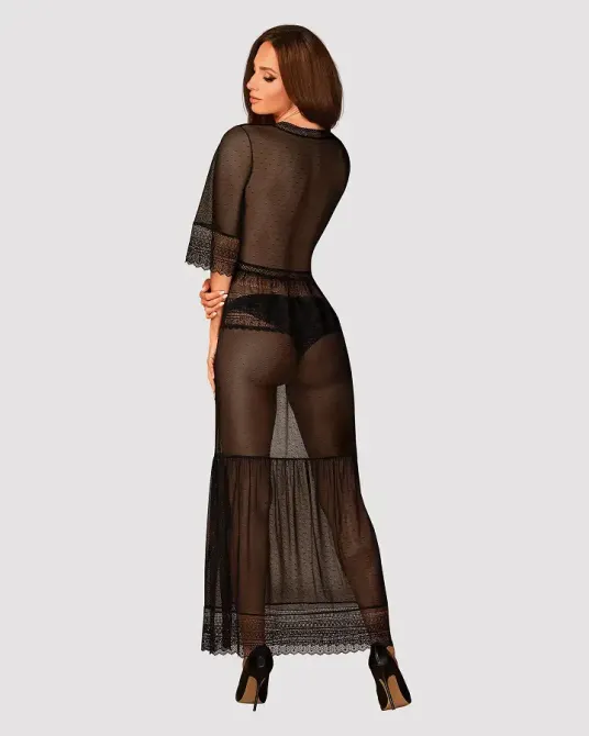 (SALE) Пеньюар Obsessive Estiqua peignoir M/L Львов - изображение 2