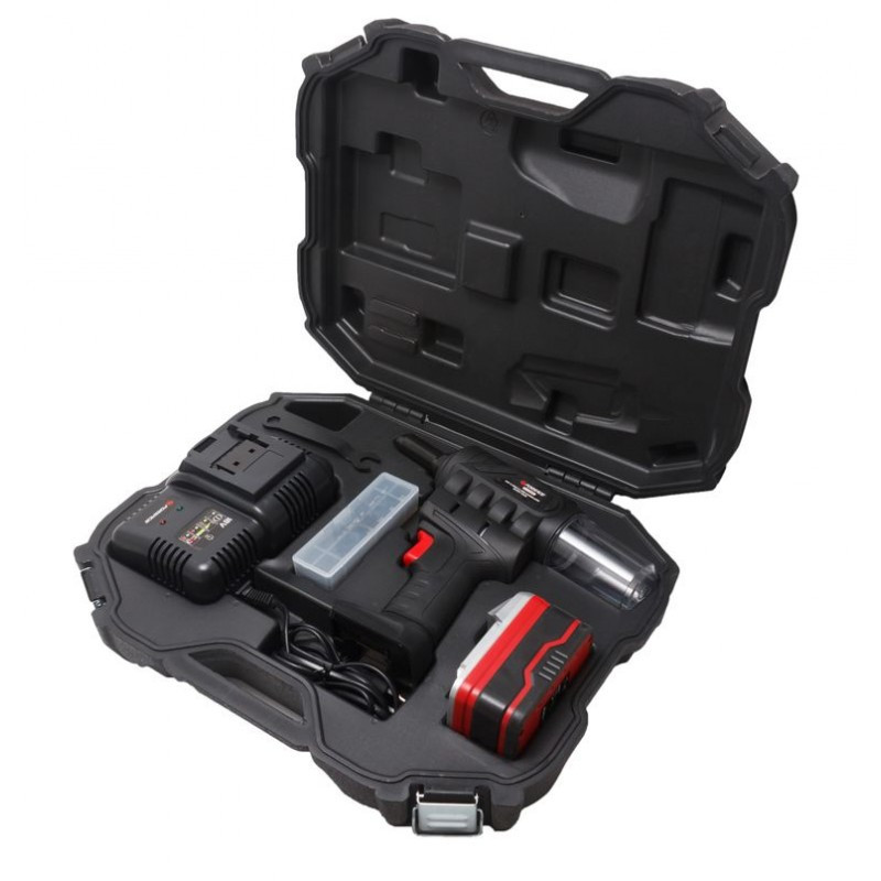 Заклепочник акумуляторний (18V, 4.0AH, LI-ION, 9000Нм, розміри адаптерів для заклепок-2.4, 3.2, 4.0, 5.0) FORSAGE F-03066 Одеса - фото 2