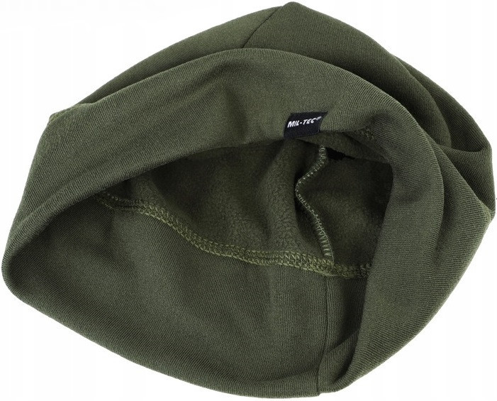 Універсальна Термоактивна Шапка біні зимова з флісу Mil-Tec від Sturm (12144101) Olive Нововолинськ - фото 8