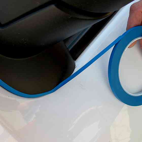 Тонка стрічка для розділення кольорів APP TR 3мм х 33м синя, 070369 Вінниця