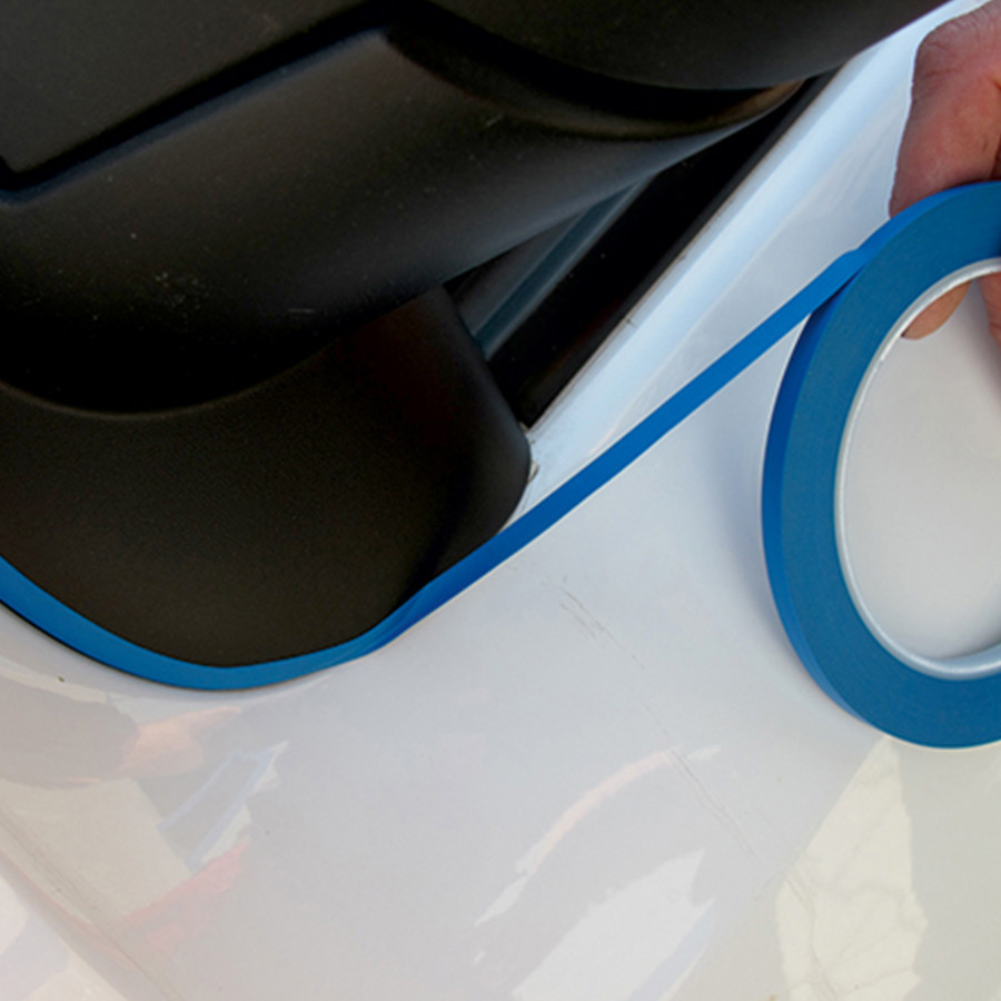 Тонка стрічка для розділення кольорів APP TR 3мм х 33м синя, 070369 Вінниця - фото 2