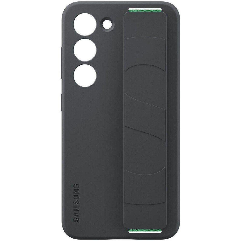 Чохолнакладка Samsung Silicone Grip Case для Samsung Galaxy S23 SMS911 Black (EFGS911TBEGRU) Чорний Харьков - изображение 3