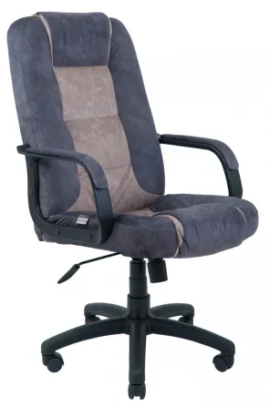 Офісне Крісло Керівника Richman Chelsea Alberta Grey-Cocoa Пластік Річ М2 AnyFix Серо-бежевий Київ