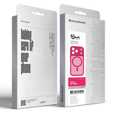Чехол для мобильного телефона Armorstandart Lush MagCase Apple iPhone 17 Pro Pink (ARM87494) Винница
