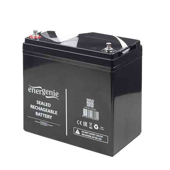 Аккумуляторная батарея EnerGenie 12В 55AH (BAT-12V55AH) AGM ( 19255 ) Харків