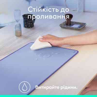Коврик для мышки Logitech Desk Mat Studio Series Lilac (956-000149) Винница