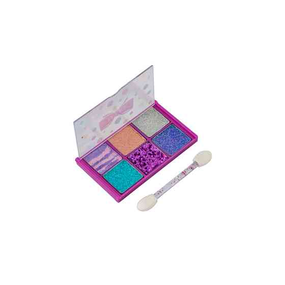 Дитяча палетка тіней T22787 пресовані 6 кольорів Вінниця
