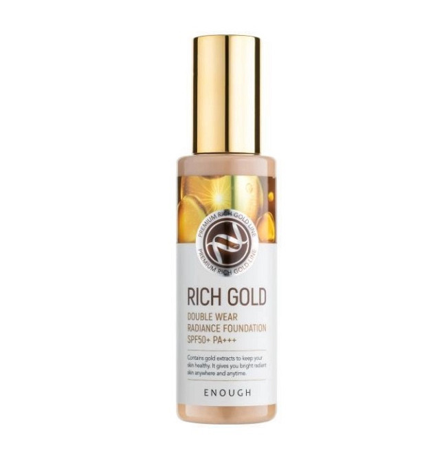 Тональний крем Золото Rich Gold Double Wear Radiance Foundation SPF50+ PA+++ (13) Enough 100 мл Київ - фото 1