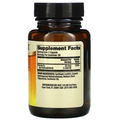 Витаминно-минеральный комплекс Dr. Mercola Витамин D3 липосомальный, 1000 МЕ, Liposomal Vitamin D3, 30 (MCL01732) Винница - изображение 2