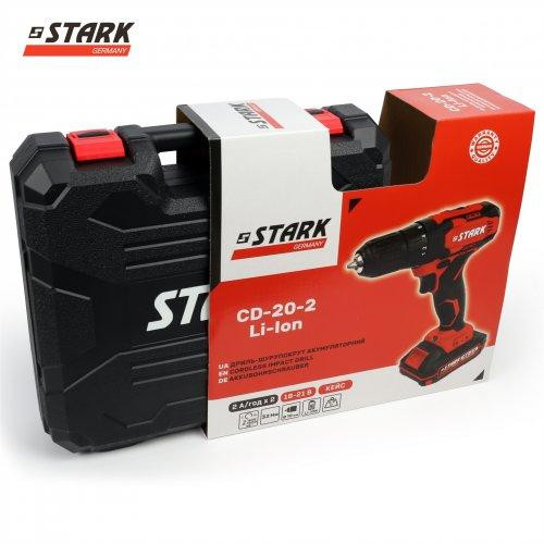 Дриль-шуруповерт ударний Stark CD-20-2 Li-Ion Одесса - изображение 3
