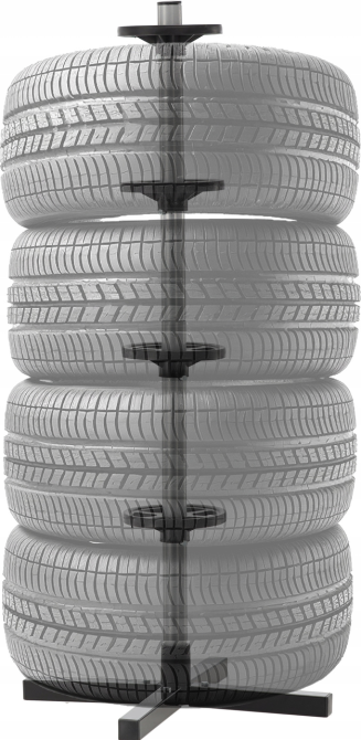 Стойка для хранения шин (подставка для колес) Garden Line на 4 шт, максимальная нагрузка – 100 кг (Польша) Киев - изображение 6