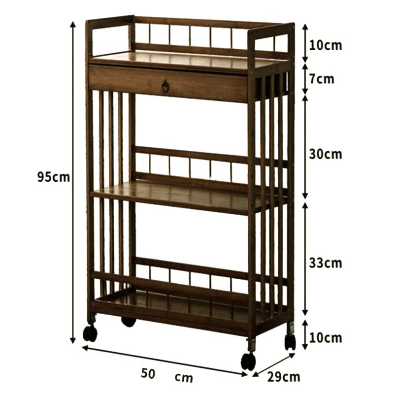 Сервірувальний столик "Рібел 95х50" капучино Миколаїв - фото 1
