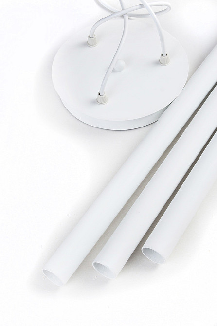 Люстра трубки підвісні 3-G9-Beatrice NL 3045-3R WH Київ - фото 3