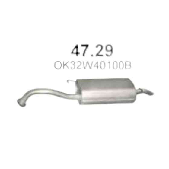 Глушитель Rio 1.3-1.5 Киа Мукачево