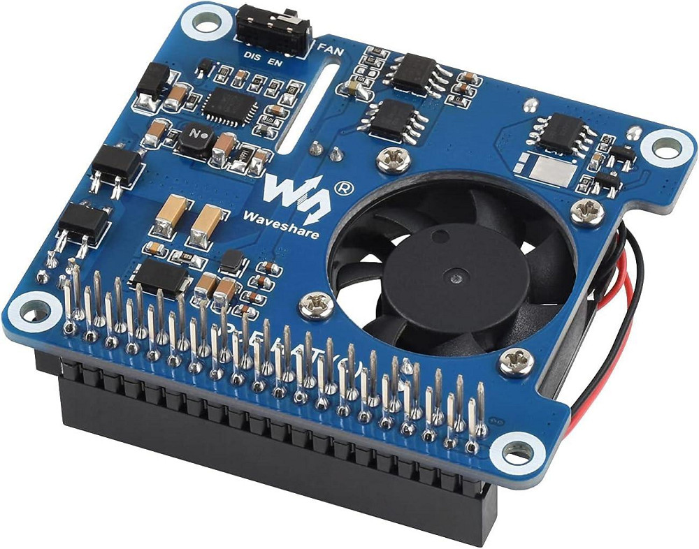 Плата розширення Waveshare PoE HAT для Raspberry Pi 3B+/4B Луцьк - фото 1