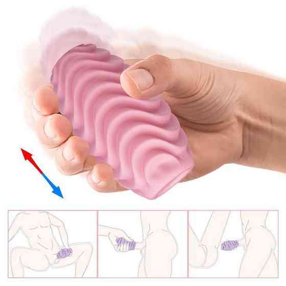 Мастурбатор PRETTY LOVE - Passionate Double-Sided Egg pink Sex Aura Київ