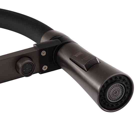 Кухонний змішувач Mixxus Premium Magnet 021 графіт REFL.BLACK MI6975 Харків