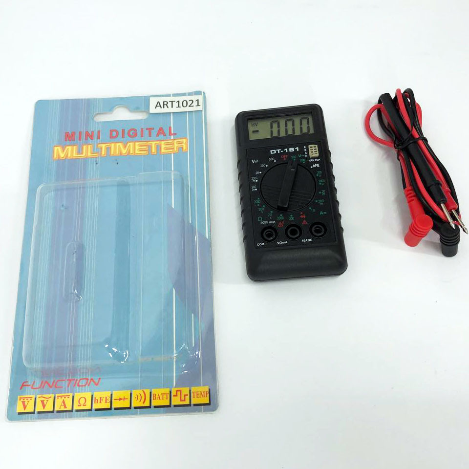 Мультиметр цифровий тестер амперметр DT-181, Мультиметр тестер вимірювальний, RM-287 Смарт мультиметр Київ - фото 4