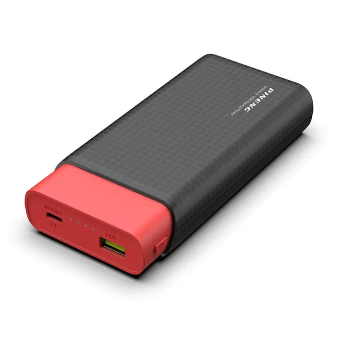 Портативный внешний аккумулятор Pineng PN-882 20000 mAh Power Bank Черный Винница - изображение 1