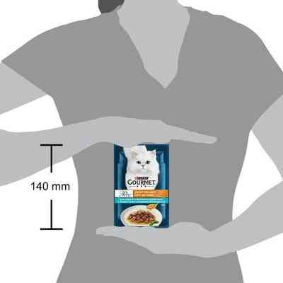 Влажный корм для кошек Purina Gourmet Perle с Тунцом мини филе 85 г (8445291188341) Винница
