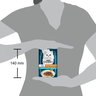 Влажный корм для кошек Purina Gourmet Perle с Тунцом мини филе 85 г (8445291188341) Винница - изображение 3