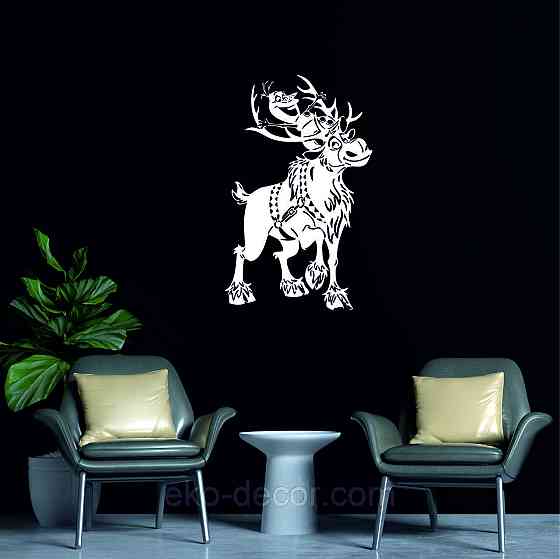 Декоративное настенное Панно «Олень», Декор на стену 110*68 см Киев