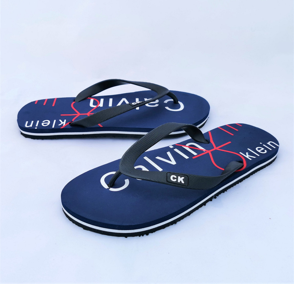 Чоловічі в'єтнамки Капці Шльопанці Сині Шльопанці (розміри: 41,42,44) Дніпро - фото 2