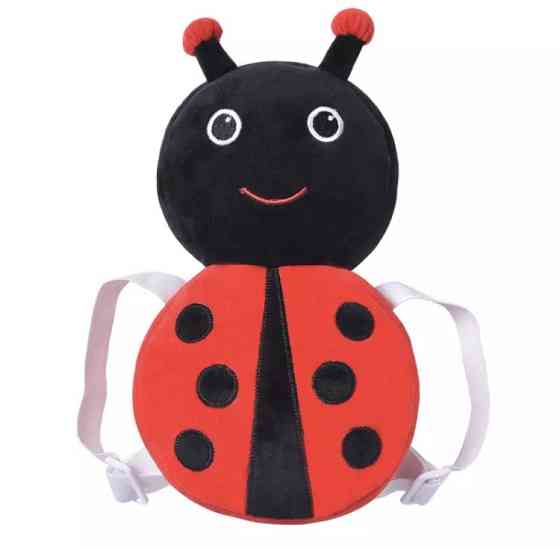 Подушка для защиты головы младенца в стиле Lady Bug, подушка противоударная мультяшная Киев