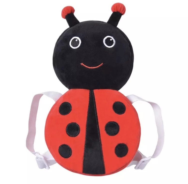 Подушка для защиты головы младенца в стиле Lady Bug, подушка противоударная мультяшная Киев - изображение 1