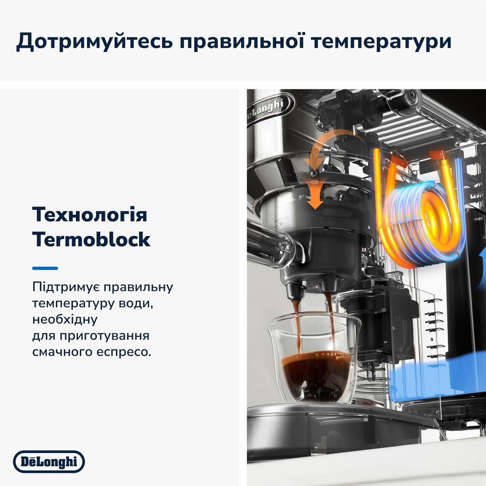 Кавоварка ріжкова Delonghi EC 685.W Dedica ( 14819 ) Харьков - изображение 20
