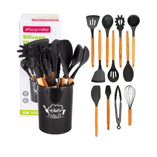Набір кухонного приладдя 12 предметів 5227 KAMILLE Житомир - изображение 10