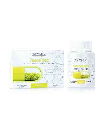 Біологічно активна добавка дієтична для зору Vision Pro 60 капсул в банку Київ