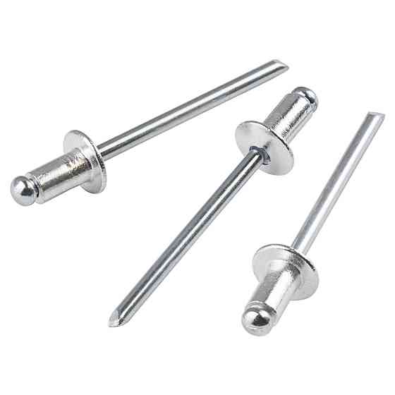 Заклепки алюминиевые 4.0×7.0мм 50шт Standard SIGMA (2612511) Киев