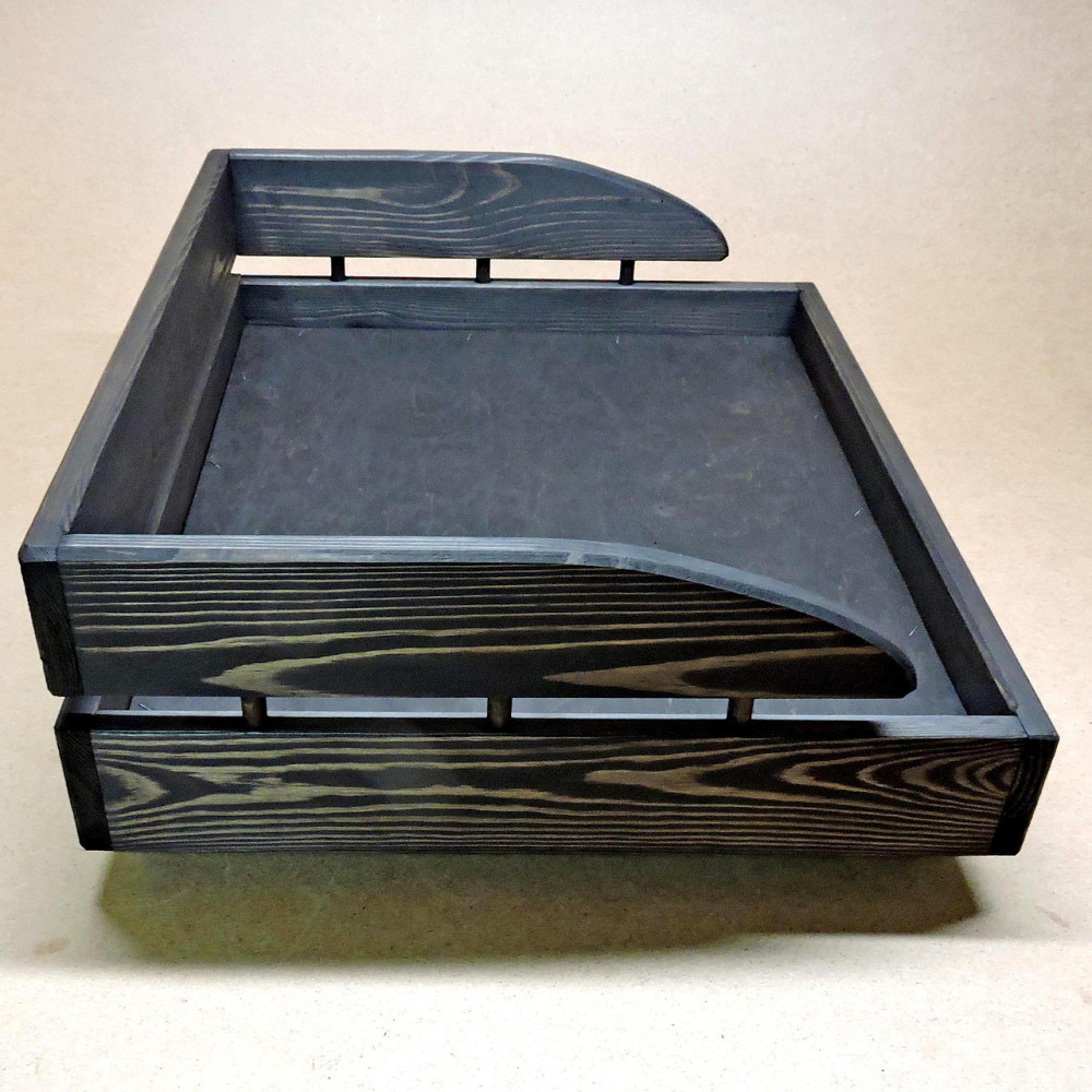 Лежак деревянный для собаки 