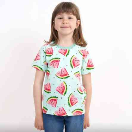 Футболка детская на девочку Арбуз 86 см разноцветный Киев