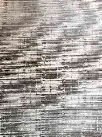 Шпалери флізелінові еко Casadeco Five o'clock 0.53х10 однотонні білі прожилки сріблом під тканина гобелен Київ